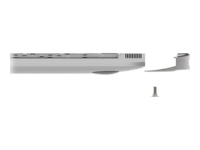compulocks : LEDGE MACBOOK AIR RETINA JULY 2019-2020 LOCK ADAPTER SILVER