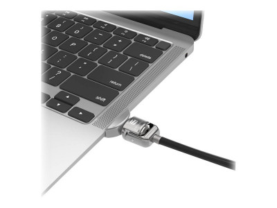 compulocks : LEDGE MACBOOK AIR RETINA JULY 2019-2020 LOCK ADAPTER SILVER