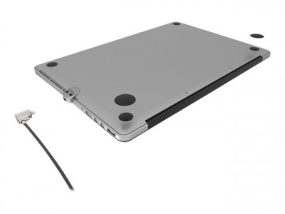 compulocks : LEDGE MACBOOK AIR RETINA JULY 2019-2020 LOCK ADAPTER SILVER