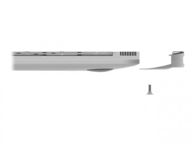 compulocks : LEDGE MACBOOK AIR RETINA JULY 2019-2020 LOCK ADAPTER SILVER