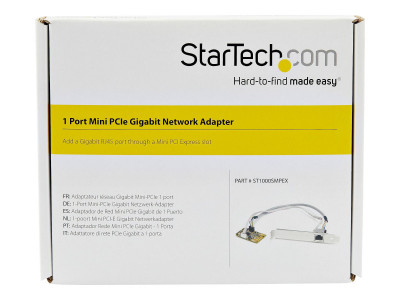 Startech : MINI PCI EXPRESS GIGABIT ETHERN NETWORK ADAPTER NIC card