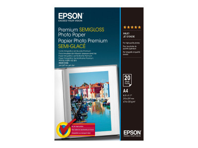 Epson : PREMIUM SEMIGLOSS Photo A4 papier STYLUS COLOR 2000P