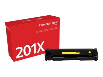 Xerox Everyday Toner grande capacité Yellow cartouche équivalent à HP 201X - CF402X/ CRG-045HY - 2300 pages