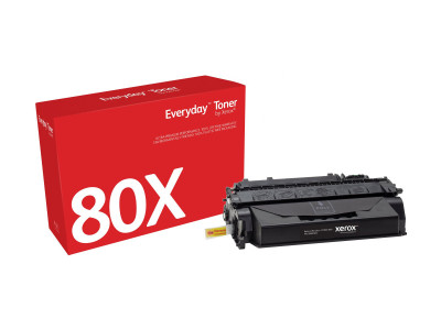 Xerox Everyday Toner grande capacité Black cartouche équivalent à HP 80X - CF280X - 6900 pages