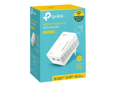 TP-Link : AV500 2-PORT WIFI PL EXTENDER 500MBPS POWERLINE DATARATE