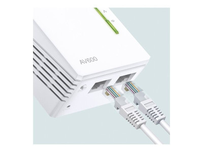 TP-Link : AV500 2-PORT WIFI PL EXTENDER 500MBPS POWERLINE DATARATE