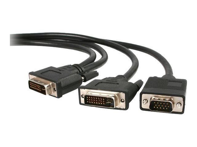 Startech : DVI-I MALE TO DVI-D MALE et VGA MALE SPLITTER