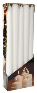 FLAVOUR by Gala Bougies de chandelier, 20 mm, par 10, crème