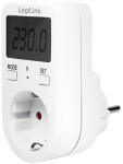 Compteur de consommation d'énergie LogiLink, 3 fonctions, blanc Compteur de consommation d'énergie LogiLink, 3 fonctions, blanc