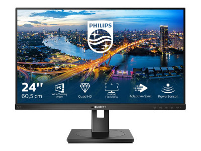 Philips : 23.8IN PLS LED 1920X1200 SPKR DISPLAYP DVI VGA 2XUSB 130MM