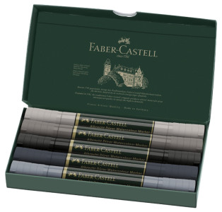 FABER-CASTELL Aquarellmarker ALBRECHT DÜRER, Grautöne