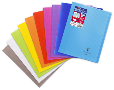 Clairefontaine Cahier Koverbook, 240 x 320 mm, séyès,assorti