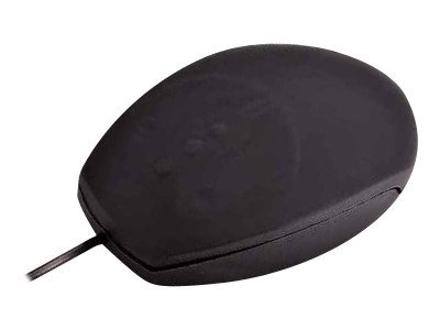 MCL Samar : OPTICAL SILICONE MOUSE IP68 USB 800DPI BLACK