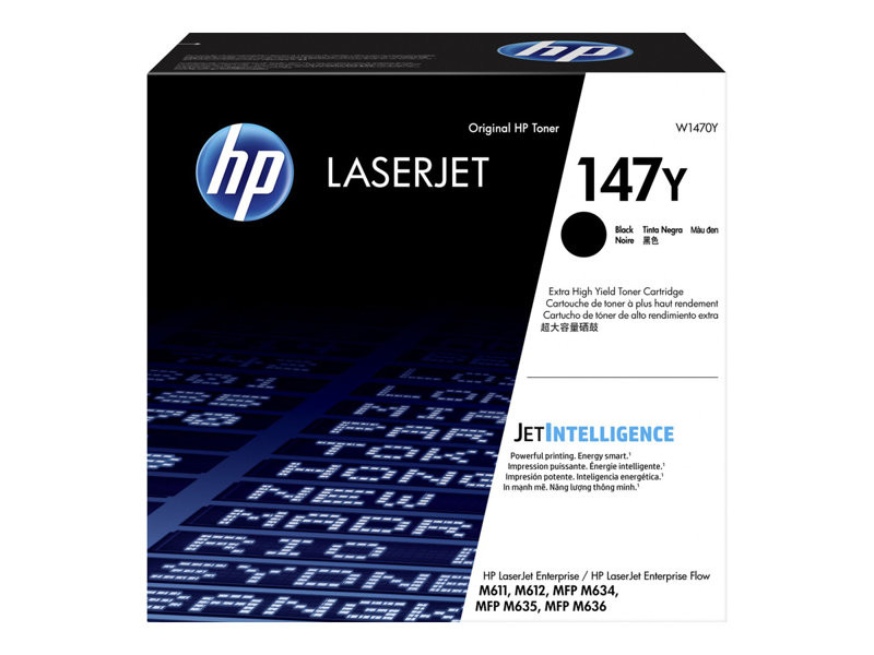 HP 147Y Toner Noir à rendement extrêmement élevé 42000 pages