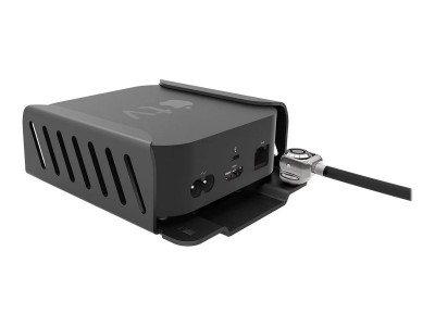 compulocks : APPLE TV 4TH GEN SECURITY MOUNT avec KEYED cable LOCK