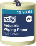 Rouleau de nettoyage industriel TORK, 3 plis, vert, 340 m