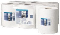 Rouleau de nettoyage multi-usages TORK, 2 plis, blanc, 125 m - résistant