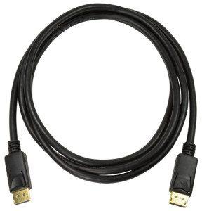 LogiLink Câble de raccordement DisplayPort 1.4, 3,0 m, noir