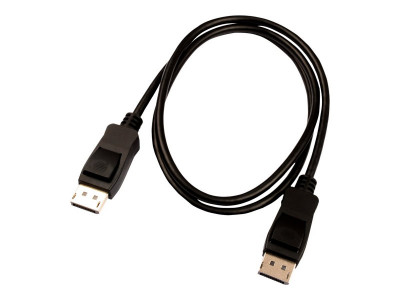 V7 : BLACK VIDEO cable DISPLAYPORT1M 3.3FT DISPLAYPORT 1.4 M/M