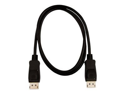 V7 : BLACK VIDEO cable DISPLAYPORT1M 3.3FT DISPLAYPORT 1.4 M/M