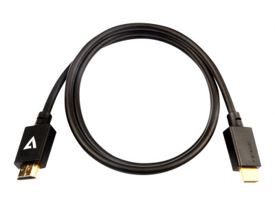 V7 : BLACK VIDEO cable HDMI1M 3.3FT HDMI 2.1 M/M