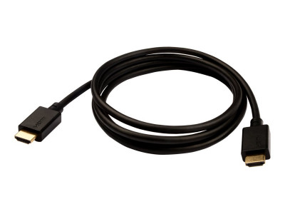 V7 : BLACK VIDEO cable HDMI2M 6.6FT HDMI 2.1 M/M