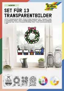 folia Kit de décoration pour fenêtre 