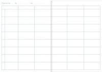 Clairefontaine Agenda de bord non millésimé, A4, 144 pages Clairefontaine Agenda de bord non millésimé, A4, 144 pages