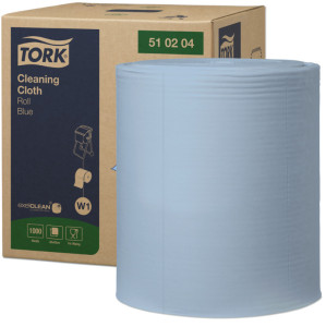 Rouleau de nettoyage multi-usages TORK, 1 pli, blanc, 152 m