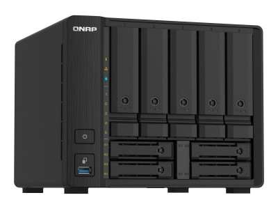 Qnap : TS-932PX-4G 5+4 BAY 1.7 GHZ QC 2 X 10GBE SFP+ LAN + 2 X 2.5GBE