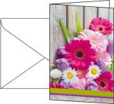 Carte de vux sigel « Bulle d'or », (l) 115 x (H) 170 mm