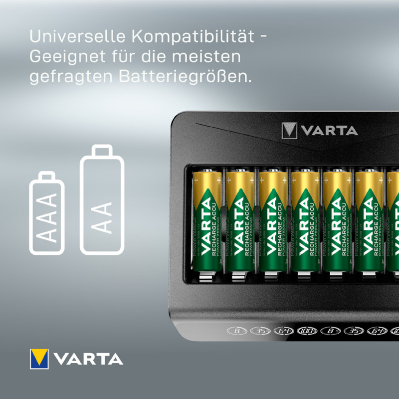 Chargeur de piles universel de marque Varta