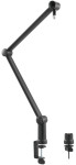 Bras de microphone professionnel LogiLink, noir Bras de microphone professionnel LogiLink, noir