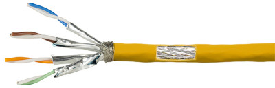 LogiLink Câble d'installation, Cat.7A, S/FTP, 500 m, Simplex