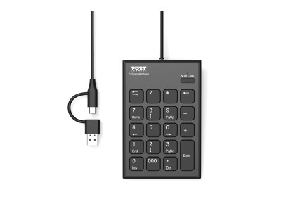 Port Technology : NUMERIC KEYPAD WIRED TYPE C fr