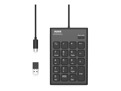 Port Technology : NUMERIC KEYPAD WIRED TYPE C fr