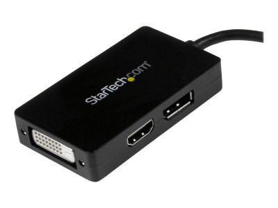 Startech : MINI DISPLAYPORT TO DISPLAYPORT DVI OR HDMI MULTIFUNCT ADAPTER