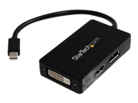 Startech : MINI DISPLAYPORT TO DISPLAYPORT DVI OR HDMI MULTIFUNCT ADAPTER