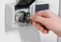 Verrou de prise uniTEC pour prise de terre