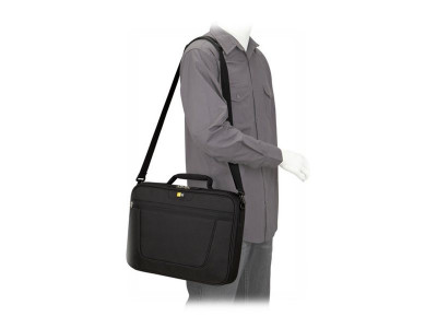Case Logic : BASIC 15.6IN BRIEFCASE SLIM BLACK
