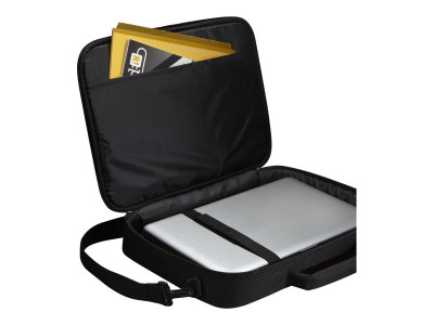 Case Logic : BASIC 17.3IN BRIEFCASE SLIM BLACK