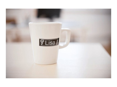 Brother : TZE-345 LAMINATED tape 18MM 8M BLANC/NOIR