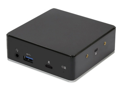 V7 : USB-C PD UNIVERSAL DOCK 2X HDMI 1080P COMBO AUDIO GB ETHERNET