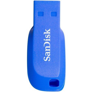SANDISK : CRUZER BLADE 32GB ELECTRIC BLUE