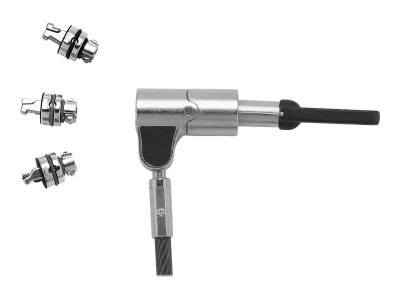 Dicota : DICOTA UNIVERSAL SEC cable LOCK 3 EXCHANGEABLE HEADS KEYED