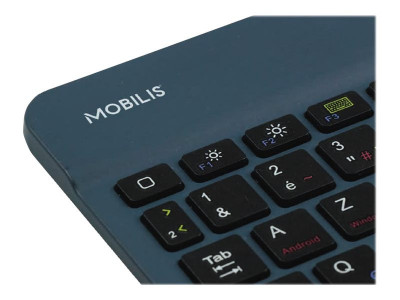 Mobilis : UNIVERSAL FRENCH BLUETOOTH KEYBOARD - BLUE fr