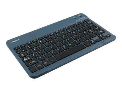 Mobilis : UNIVERSAL FRENCH BLUETOOTH KEYBOARD - BLUE fr