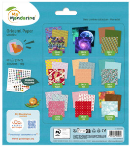 avenue mandarine Origami-Faltblätter 