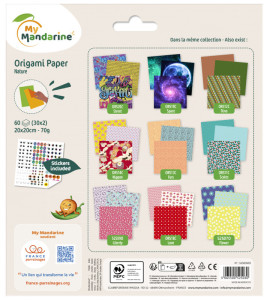 avenue mandarine Origami-Faltblätter 