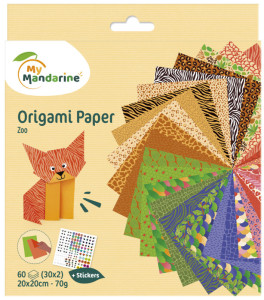 avenue mandarine Origami-Faltblätter 